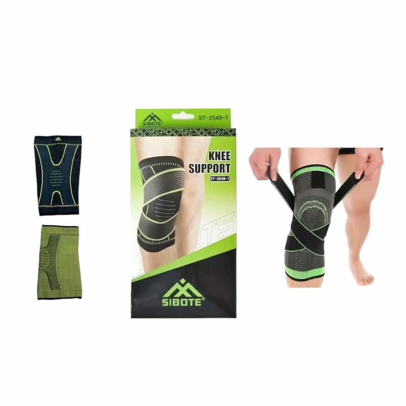 Knee Support with Adjustable Straps
