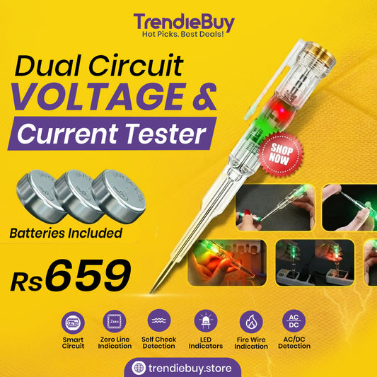 Dual Circuit Voltage & Current Tester
